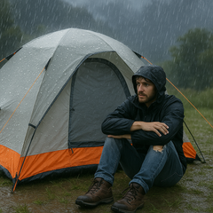 HEWOLF 2-3 Person Waterproof Camping Tent