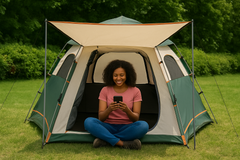 Survivor Intuition Premium 2–4 Person Outdoor Camping Tent – All-Weather, Quick-Setup, Waterproof & UV-Resistant Shelter