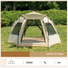 Survivor Intuition Premium 2–4 Person Outdoor Camping Tent – All-Weather, Quick-Setup, Waterproof & UV-Resistant Shelter