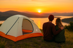 HEWOLF 2-3 Person Waterproof Camping Tent