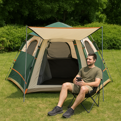 Survivor Intuition Premium 2–4 Person Outdoor Camping Tent – All-Weather, Quick-Setup, Waterproof & UV-Resistant Shelter