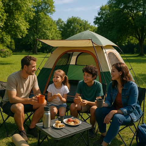 Survivor Intuition Premium 2–4 Person Outdoor Camping Tent – All-Weather, Quick-Setup, Waterproof & UV-Resistant Shelter