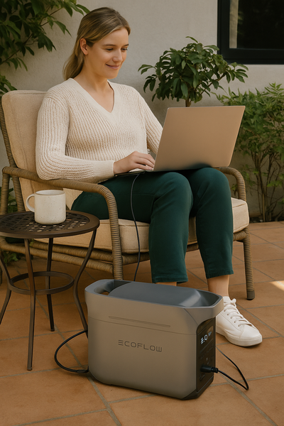 Delta 3 1800W Eco Flow Portable Power Station – Lifepo4 Battery | Off-Grid Energy for Every Scenario