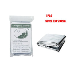 Emergency Thermal Poncho Blanket