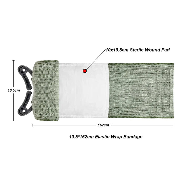 Medical Trauma Kit Israeli Bandage 4/6inch Emergency Security Protection For Outdoor Camping Hiking Wound First Aid