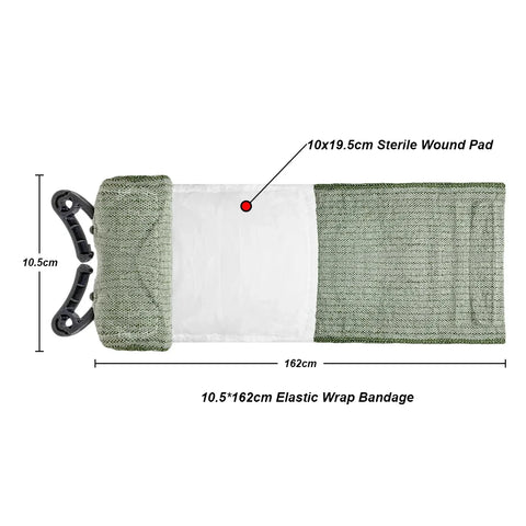 Medical Trauma Kit Israeli Bandage 4/6inch Emergency Security Protection For Outdoor Camping Hiking Wound First Aid