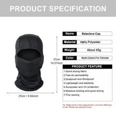 Camouflage Balaclava Cap Outdoor Sunscreen Breathable Full Face Mask Bicycle Motorcycle Helmet Inner Cap Men Women Cycling Mask