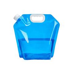5/10L High Capacity Outdoor Water Storage Bag Folding Safety Seal Drinking Water Container for Camping Hiking Emergency Sur G6F4