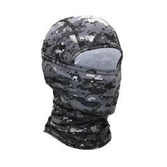 Camouflage Balaclava Cap Outdoor Sunscreen Breathable Full Face Mask Bicycle Motorcycle Helmet Inner Cap Men Women Cycling Mask