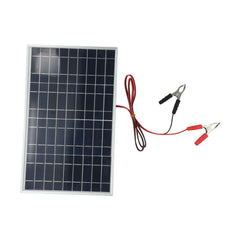 15W 12V Portable Solar Panel Kit – Rugged, Rechargeable & Ready for Anything