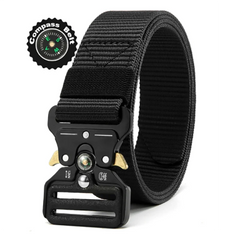 Men's Belt Outdoor Multi Function Compass Belt High Quality Canvas For Nylon Male Luxury Belts Women's Sports Jeans Neutral Belt