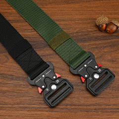 Men's Belt Outdoor Multi Function Belt High Quality Canvas For Nylon Male Luxury Belts Women's Sports Jeans Belt Neutral Belts
