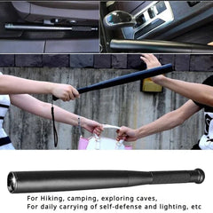 LED Baseball Bat Aluminium Alloy Torch for Emergency Self Defense Anti Riot Equipment Waterproof Self Defense Flashlight Stick