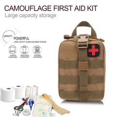 First Aid Kit Emergency Outdoor Hunting Car Emergency Camping Survival Tool EDC Bag
