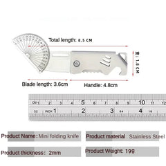 Stainless Steel Mini Folding knife