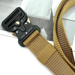 Outdoor Hunting Tactical Multi-Function Combat suryival canvas For Nylon Male Luxury Belts Neutral Belts