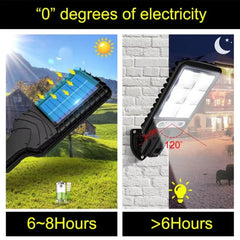 Solar Lights Outdoor With 3 Mode Waterproof Motion Sensor Security Lighting Wall COB Street Lamp for Garden Patio Garage Light