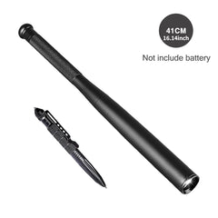 LED Baseball Bat Aluminium Alloy Torch for Emergency Self Defense Anti Riot Equipment Waterproof Self Defense Flashlight Stick