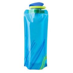700ml Hiking Camping Reusable Portable Ultra-Light Outdoor Sports Drop Transport Water Bags Foldable Soft Water Bag