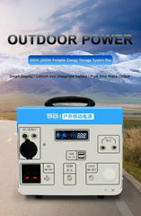 2000W Portable LiFePO4 Power Generator – Reliable Off-Grid Energy Anywhere