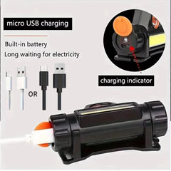 Rechargeable Super Bright LED Magnetic Waterproof Headlamp