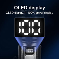 2024 Portable Rechargeable LED Flashlights High Power Military Tactical Flashlight Zoom Torch Lamp For Outdoor Camping Fishing