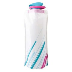 700ml Hiking Camping Reusable Portable Ultra-Light Outdoor Sports Drop Transport Water Bags Foldable Soft Water Bag