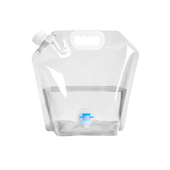 5/10L High Capacity Outdoor Water Storage Bag Folding Safety Seal Drinking Water Container for Camping Hiking Emergency Sur G6F4