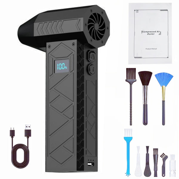 130,000 RPM Handheld Turbojet Fan Blower – Power Meets Portability