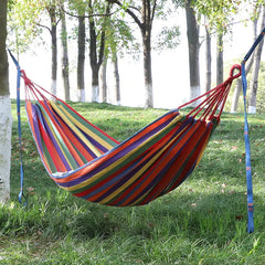 Portable Outdoor Hammock with Strong Tree Straps – Camping, Backyard, Travel