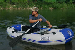 6 Person 3.6 M PVC Inflatable Boat With Air Mat And Paddles