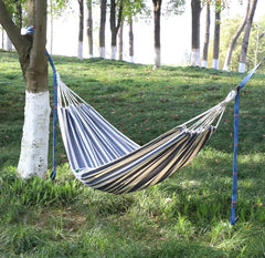 Portable Outdoor Hammock with Strong Tree Straps – Camping, Backyard, Travel