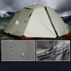 HEWOLF 2-3 Person Waterproof Camping Tent