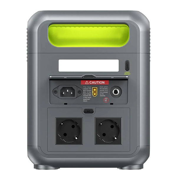 F1200 Portable Power Station + FOSSiBOT SP200 Foldable Solar Panel, 1024Wh Capacity, 1200W Rated Power, 7 Output Ports