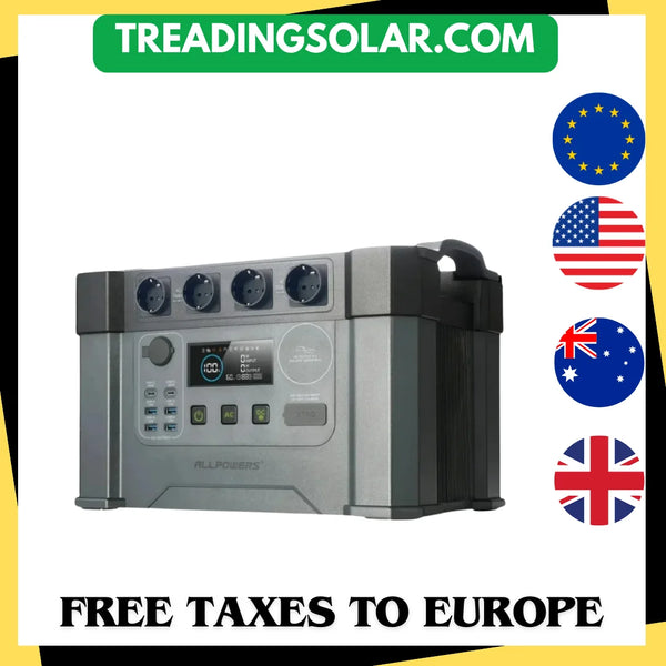 Portable Power Station 1500W / 2000W / 2400W Emergency Backup High-power Power Supply for Home / Outdoor，Power outage