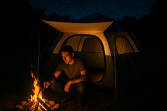 Survivor Intuition Premium 2–4 Person Outdoor Camping Tent – All-Weather, Quick-Setup, Waterproof & UV-Resistant Shelter