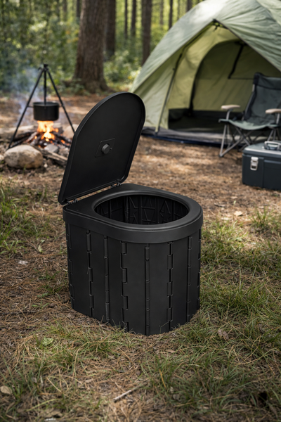 Outdoor Camping Car Portable Folding Toilet – Compact Travel Toilet for Camping, RV & Emergency Use