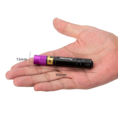 365/395nm Uv Flashlight Blacklight Mini Ultraviolet Torch Money Ore Pet Urine Invisible ink Marker Stain Scorpion Detector Lamp