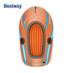 Bestway 61136/61140/61142/61146 1-3 Person Heavy Duty Inflatable Kayak - Long Lasting PVC Rafting Adventure Boat for Thrilling