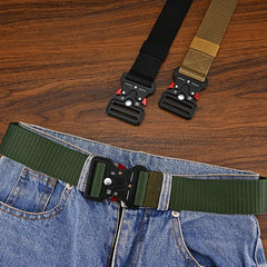 Men's Belt Outdoor Multi Function Belt High Quality Canvas For Nylon Male Luxury Belts Women's Sports Jeans Belt Neutral Belts