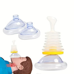 4pcs/3pcs Breathing Training Device Respiratory Lung Expanders Fitness Exercise Equipment Function anti-suffocation device