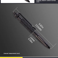 High Quality Metal Military Tactical Pen School Student Office Ballpoint Pens Emergency Glass Breaker Self Defense EDC Supplies