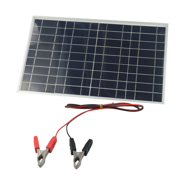 15W 12V Portable Solar Panel Kit – Rugged, Rechargeable &amp; Ready for Anything