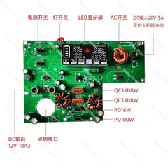 Suitable for 500W Outdoor Energy Storage Power Solution Provide A Set of Energy Storage Power Supply