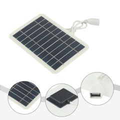 5W Portable USB Solar Panel