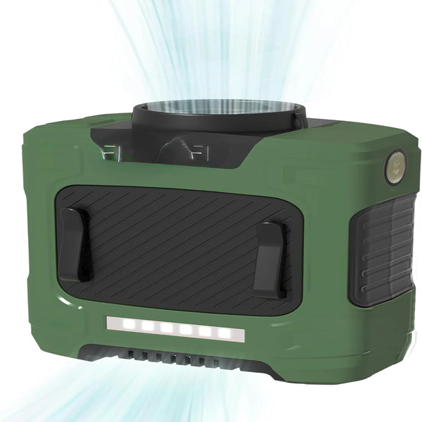 Stay Cool Anywhere with the Ultimate Wearable Clip-On Fan – 10,000mAh Power for All-Day Comfort