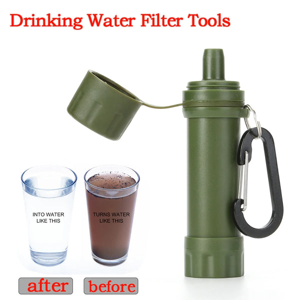 Shunmaii Personal Water Filter Straw – Reliable Outdoor Water Purification for Survival & Travel