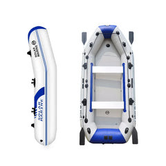 6 Person 3.6 M PVC Inflatable Boat With Air Mat And Paddles