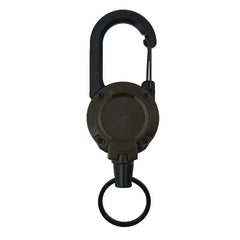 New Outdoor Automatic Retractable Wire Rope Luya Anti-theft  Keychain Telescopic Keychain Retractable Hook Tool