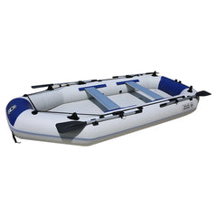 6 Person 3.6 M PVC Inflatable Boat With Air Mat And Paddles